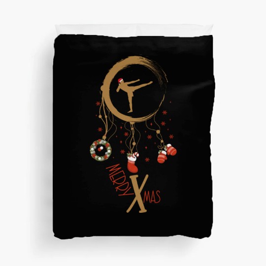 Winter dreamcatcher Christmas Karate Duvet Covers