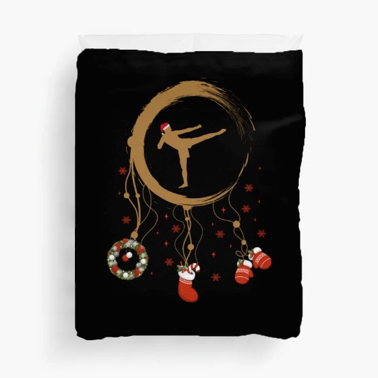 Winter dreamcatcher Christmas Karate Duvet Covers