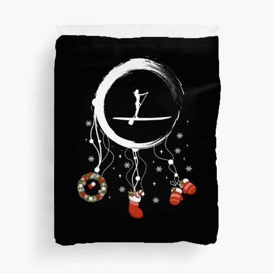 Winter dreamcatcher Christmas StandUpPaddle Duvet Covers