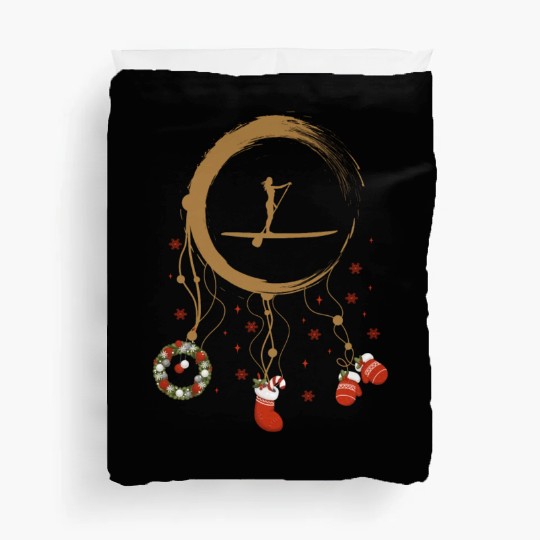 Winter dreamcatcher Christmas StandUpPaddle Duvet Covers