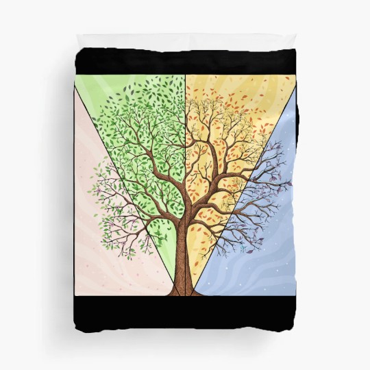 Four Seasons Trees Duvet Covers
