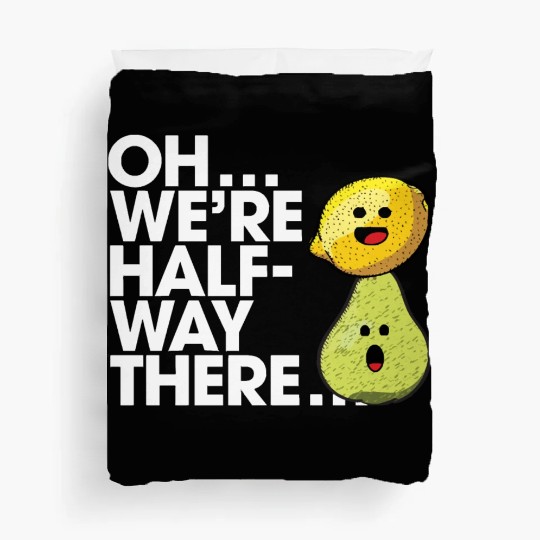 Lemon on a Pear Duvet Covers