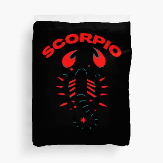 Scorpio beautiful design Duvet Covers