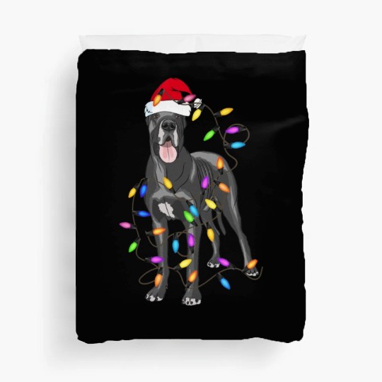 Great Dane Dog Light Decor Christmas Dog Lovers Duvet Covers