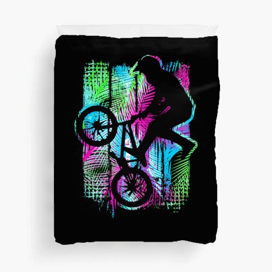Retro BMX Bike | Old School Bmx Flatland Freestyle Duvet Covers