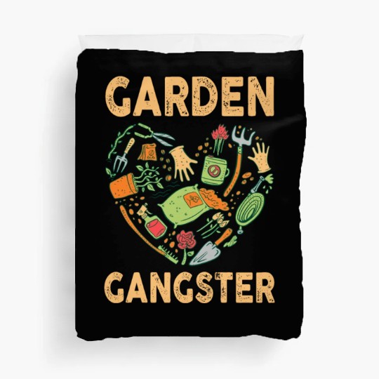 Garden Gangster Flower Enthusiast Duvet Covers