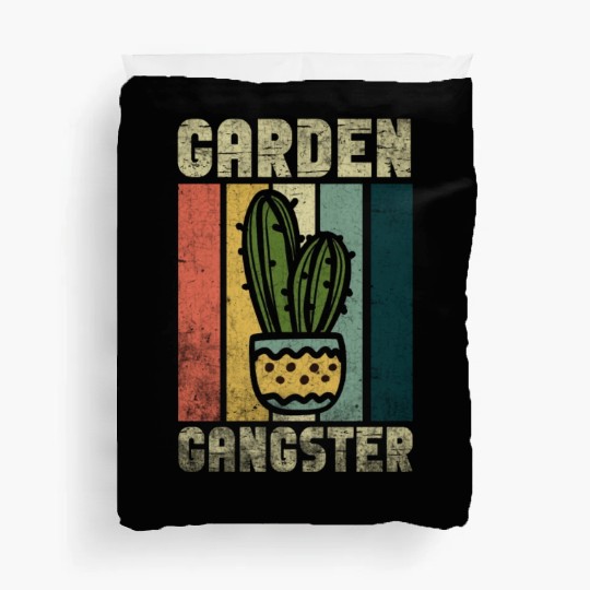 Garden Gangster Flower Enthusiast Duvet Covers