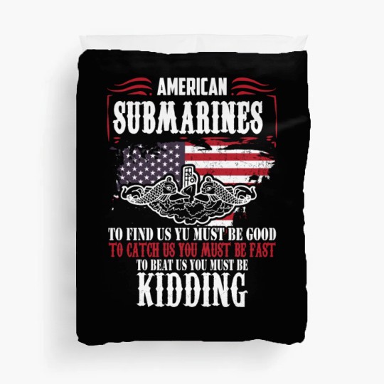 US Military Submarine Duvet Covers