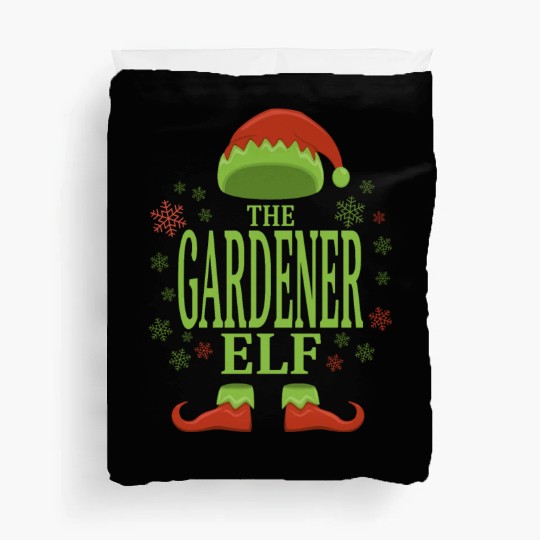 Gardener Christmas Elf Duvet Covers