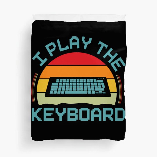Keyboard Gamer Computer Science Gaming Duvet Covers