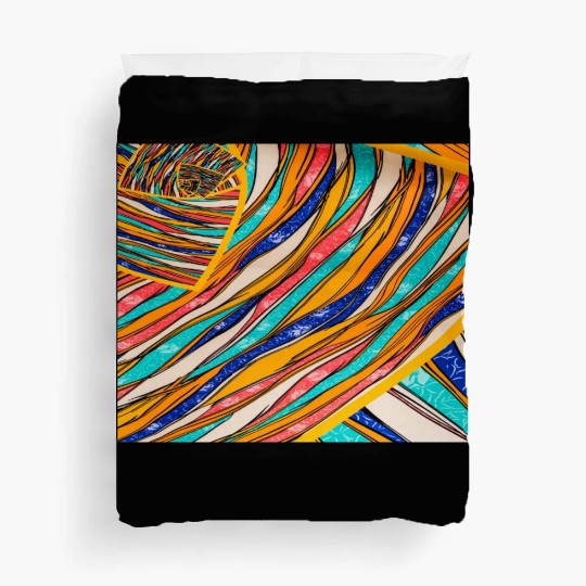 Neon Rainbow Retro 2023 NewYear Vintage Stronger Duvet Covers