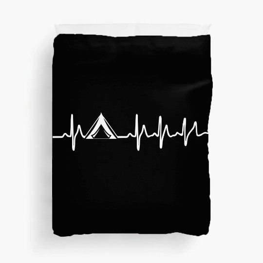 Heart Beat Camping Duvet Covers