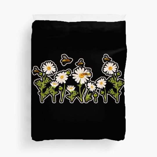 Marguerites Daisy Summer Daisies Flower Garden Duvet Covers