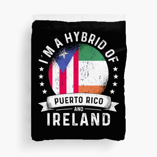 Puerto Rico Flag Ireland Grown Country Flags Duvet Covers