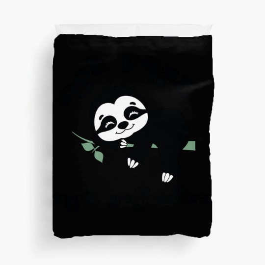 Funny Sloth Duvet Covers, Meditating Sloth Duvet Covers, Sloth
