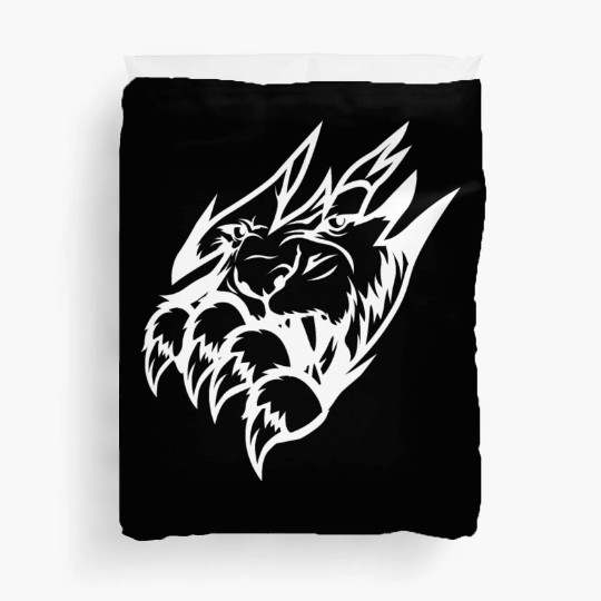 LION WHITE Duvet Covers