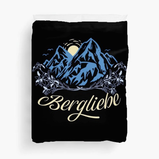 Mountain Love Sunrise Edelweiss Duvet Covers