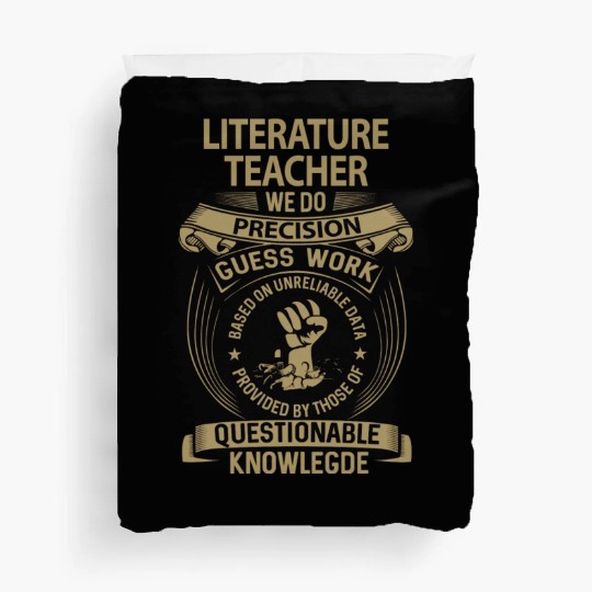 Literature Teacher Duvet Covers - We Do Precision Gift