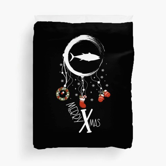 Winter dreamcatcher Christmas Tuna Duvet Covers