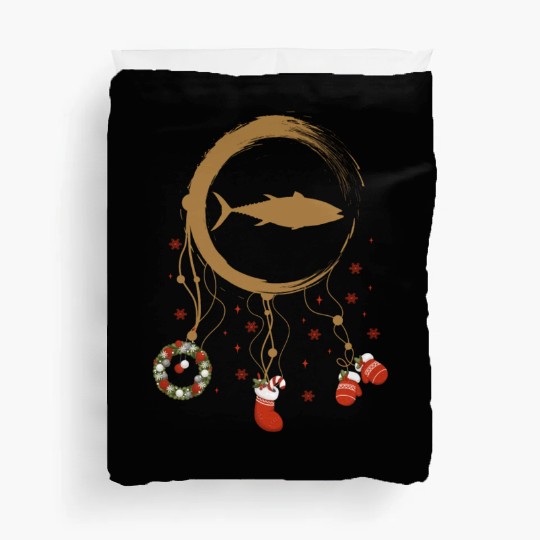 Winter dreamcatcher Christmas Tuna Duvet Covers