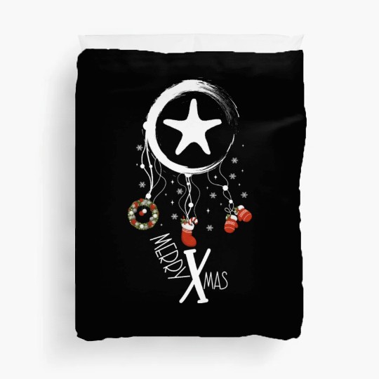 Winter dreamcatcher Christmas Starfish Duvet Covers