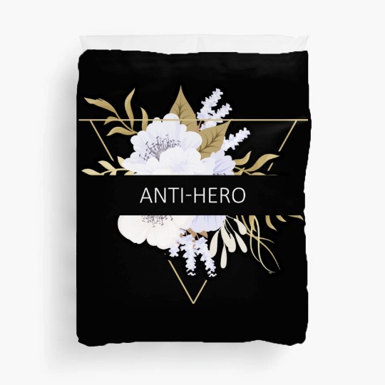 Anti-Hero Flower Text Gift Music Fan Lover Duvet Covers