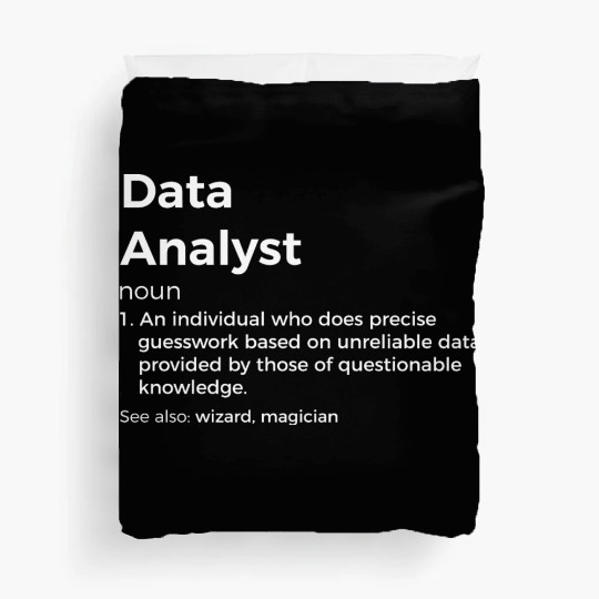Data Analyst Definition Duvet Covers