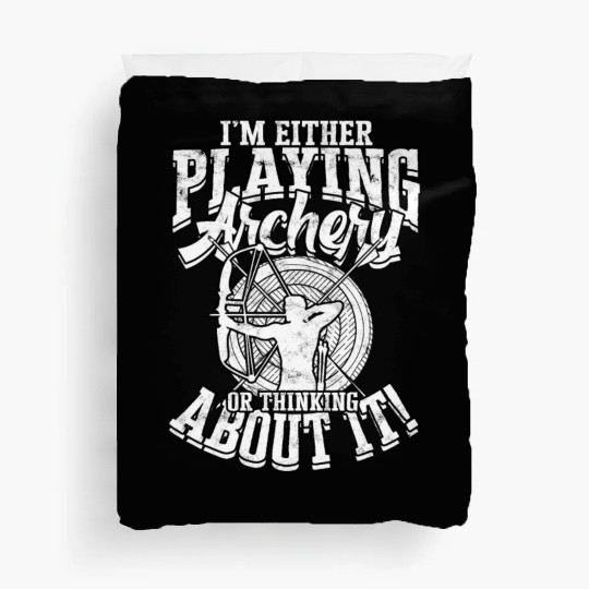 Archery Arrow Hunter Bows Hunting Archer Duvet Covers