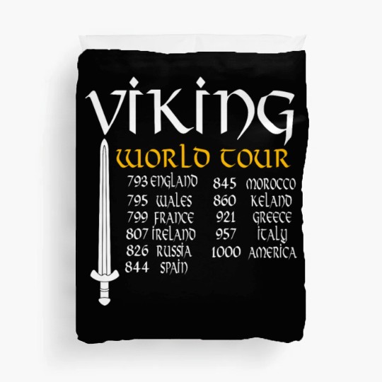 Viking World Tour Duvet Covers