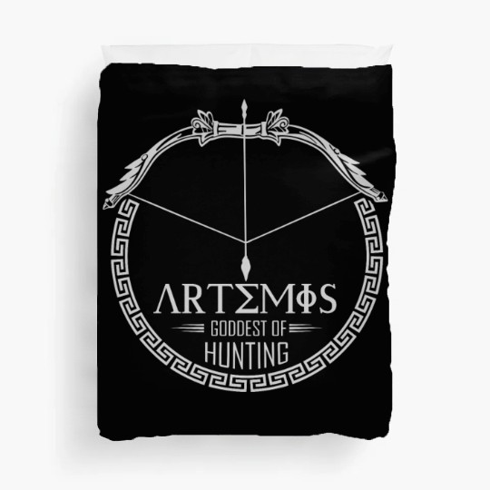 Artemis God, Greek God Duvet Covers