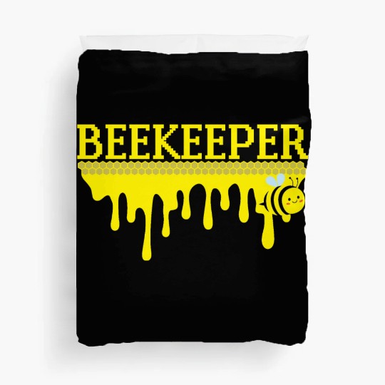 Bee Keeper Beekeeper, Funny Bee Hive Honey Lover Duvet Covers