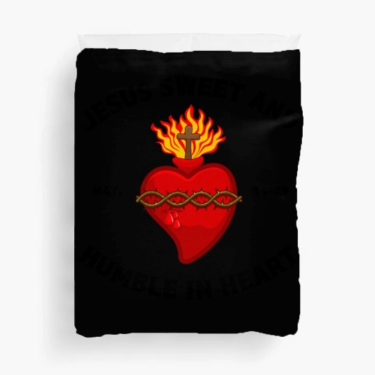 Sacred Heart of Jesus Duvet Covers