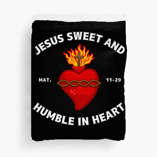 Sacred Heart of Jesus Christ Duvet Covers