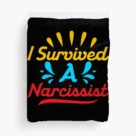 I Survived A Narcissist Divorcee Divorce Women Duvet Covers