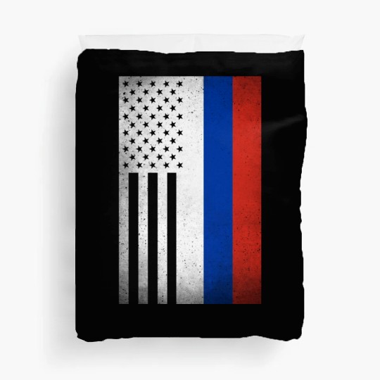 Russia Design for proud Russian Americans Duvet Covers