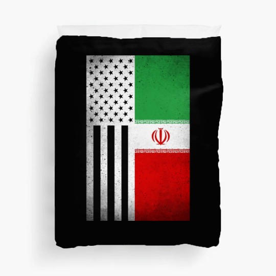 Iran Design for proud Iranian Americans Duvet Covers