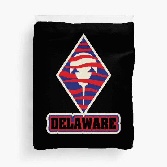 US States DELAWARE Duvet Covers