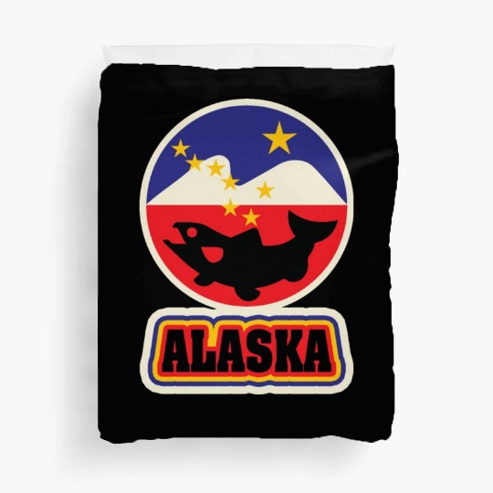 US States ALASKA Duvet Covers