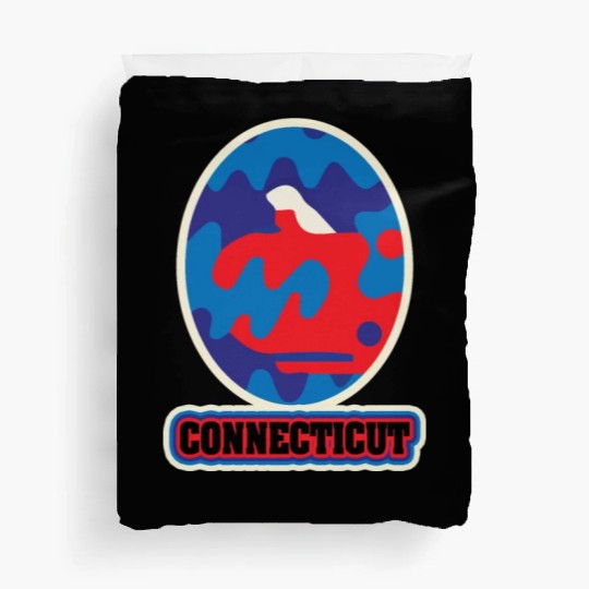 US States CONNECTICUT Duvet Covers