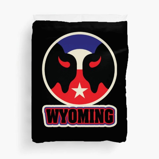 US States WYOMING Duvet Covers
