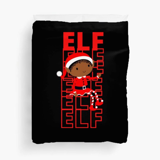 Elf Love Red Duvet Covers