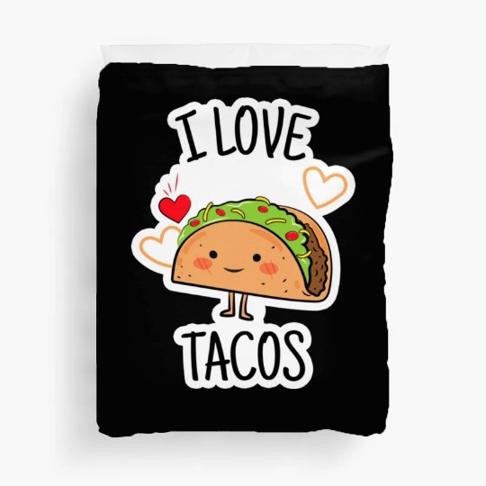 I Love Tacos Duvet Covers