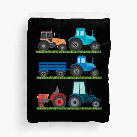 Farm Vehicles Boys Tractor Lover Duvet Covers