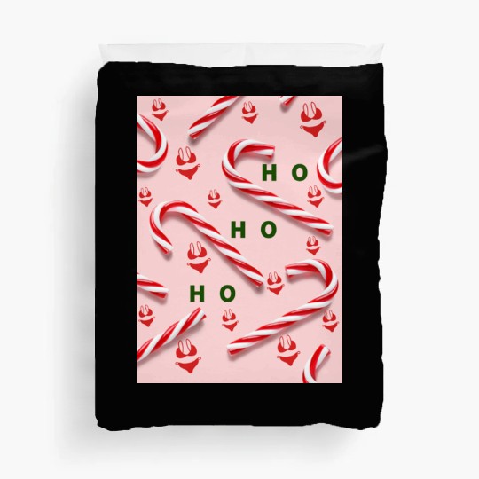 Funny Christmas Candy Canes Duvet Covers