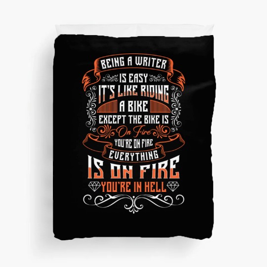 Writer Literature Duvet Covers
