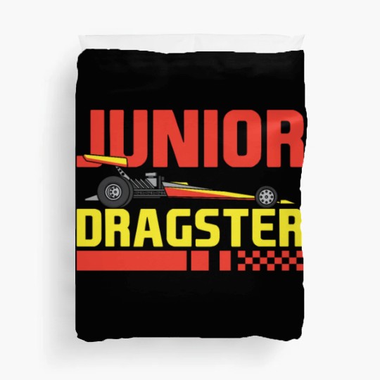 Junior Dragster Drag Racing Future Drag Racer Kids Duvet Covers