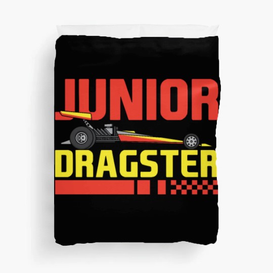 Junior Dragster Drag Racing Future Drag Racer Kids Duvet Covers