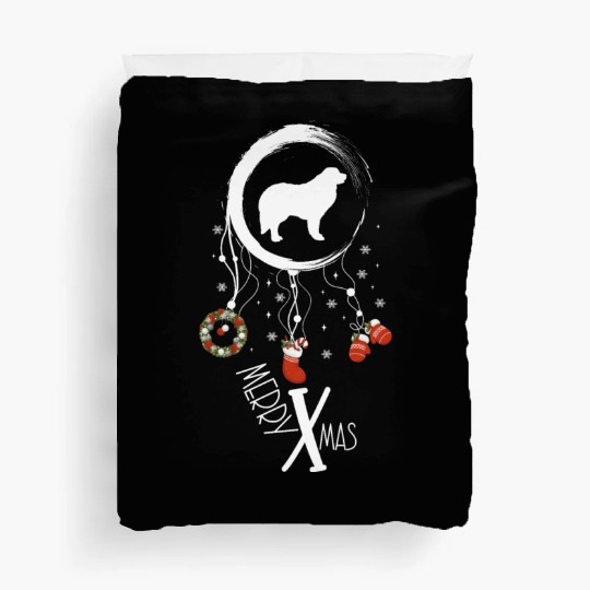 dog dreamcatcher Christmas Great Pyrenees Duvet Covers