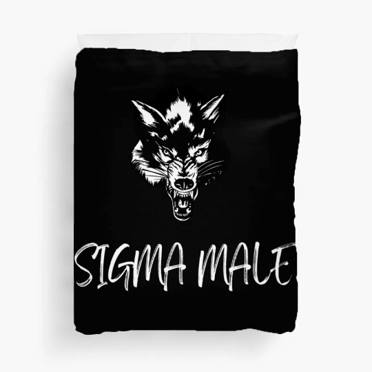 Lone Wolf Sigmamale Alfa Male Duvet Covers