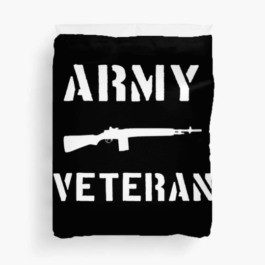 US Army Veteran M14 Rifle Duvet Covers